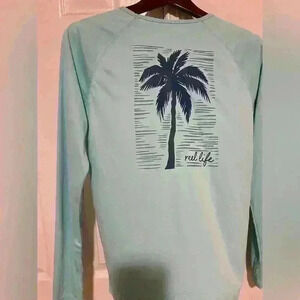 Reel Life Long Sleeve UV‎ Tee Sz M